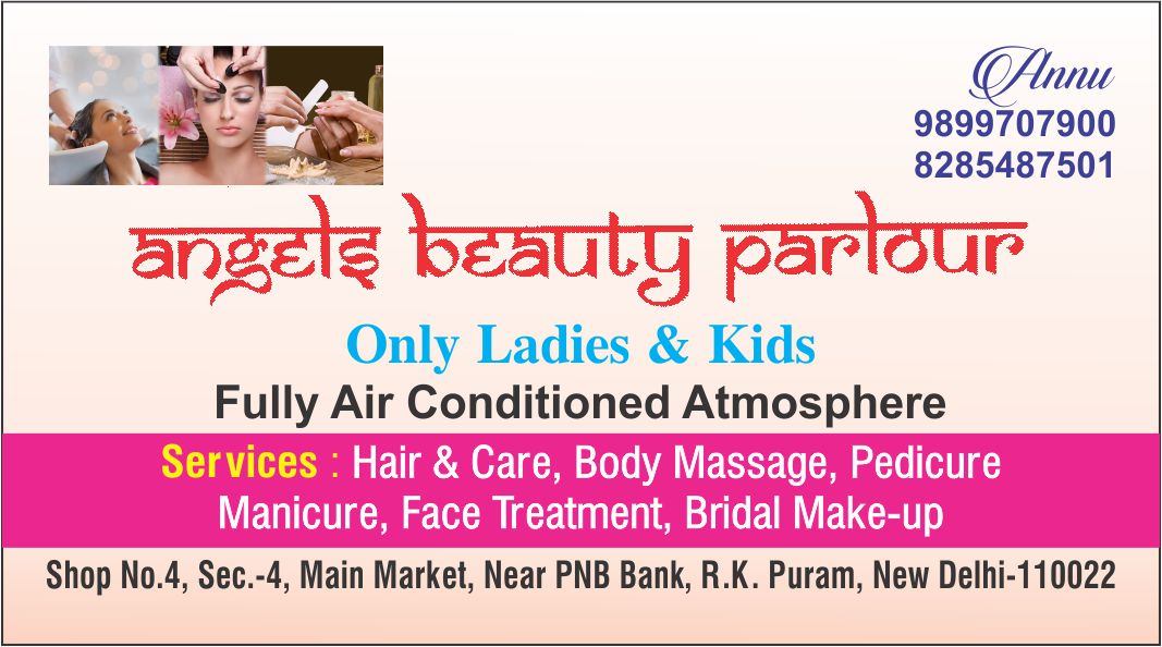 ANGELS BEAUTY PARLOUR (Beauty Parlour in RK Puram)